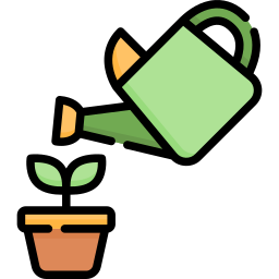 Watering plants icon