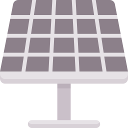 Solar panel icon