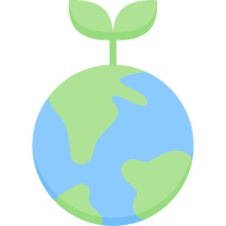 Planet earth icon