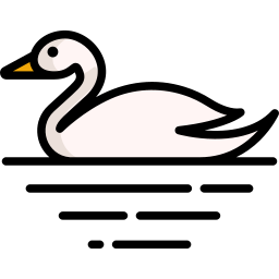 cygne Icône