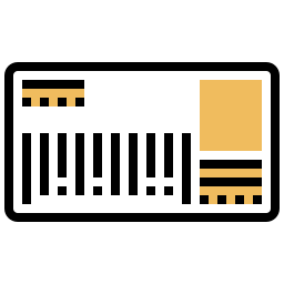 code à barre Icône