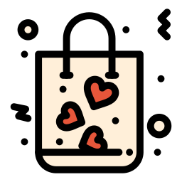 Gift bag icon