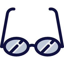 Reading glasses icon