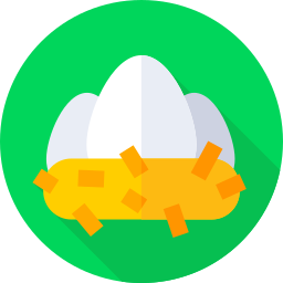 huevos de pascua icono