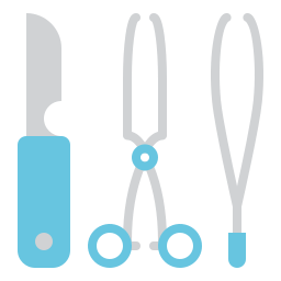 Medical tools icon