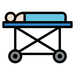 Hospital bed icon