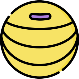 Pilates ball icon