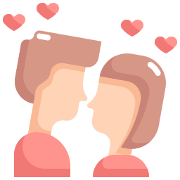 Kissing icon