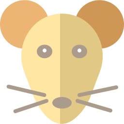 Rat head icon