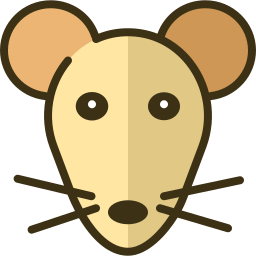 Rat head icon