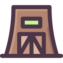 Stump house icon