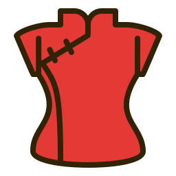 Chinese dress icon