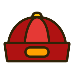 Chinese hat icon