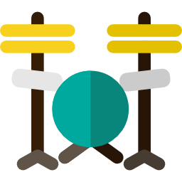 Drum set icon