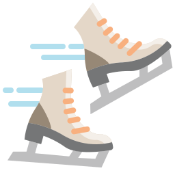 patinagem no gelo Ícone