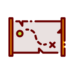 mappa del mondo icona