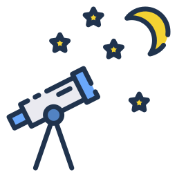 astronomía icono