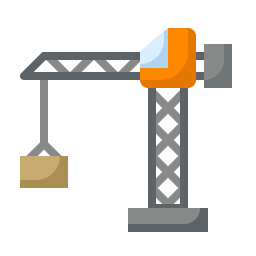 Tower crane icon