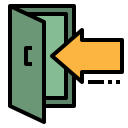 출구 문 icon