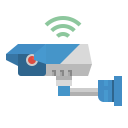 caméra de vidéosurveillance Icône