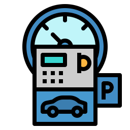 Parking meter icon