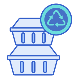 Food container icon