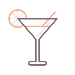 cocktail icoon