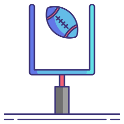 Goal post icon