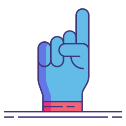 schaum hand icon