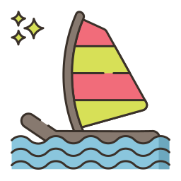 windsurfing ikona