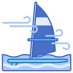 windsurfing ikona