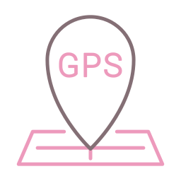 geographisches positionierungs system icon