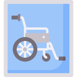 segno disabile icona