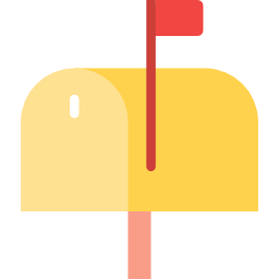 envoi postal Icône