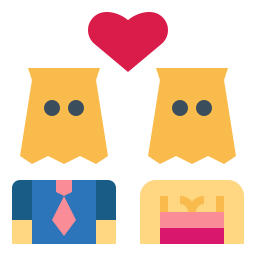 Blind date icon