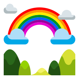 arco iris Ícone