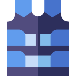 Bulletproof vest icon