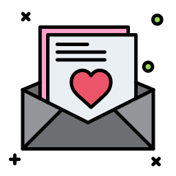 Love letter icon