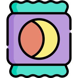 Moon pie icon