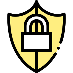 blocco di sicurezza icona