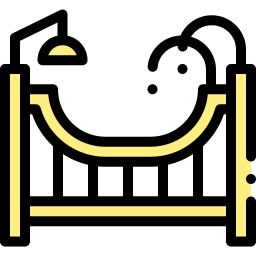 Детская кроватка иконка