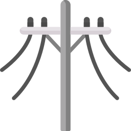 Электрический столб иконка