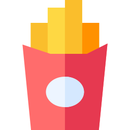 Fried potatoes icon