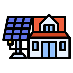 Solar cell icon