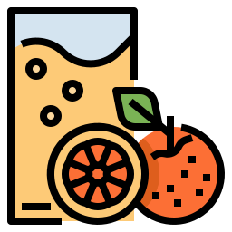 Orange juice icon