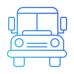 Bus school icon