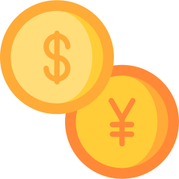 Currency exchange icon