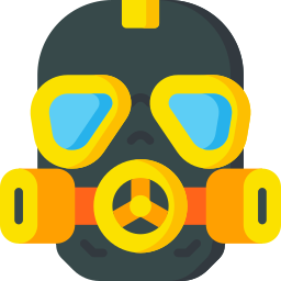 maska gazowa ikona