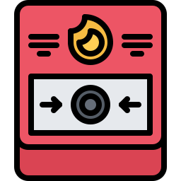 Fire alarm icon