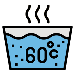 agua caliente icono